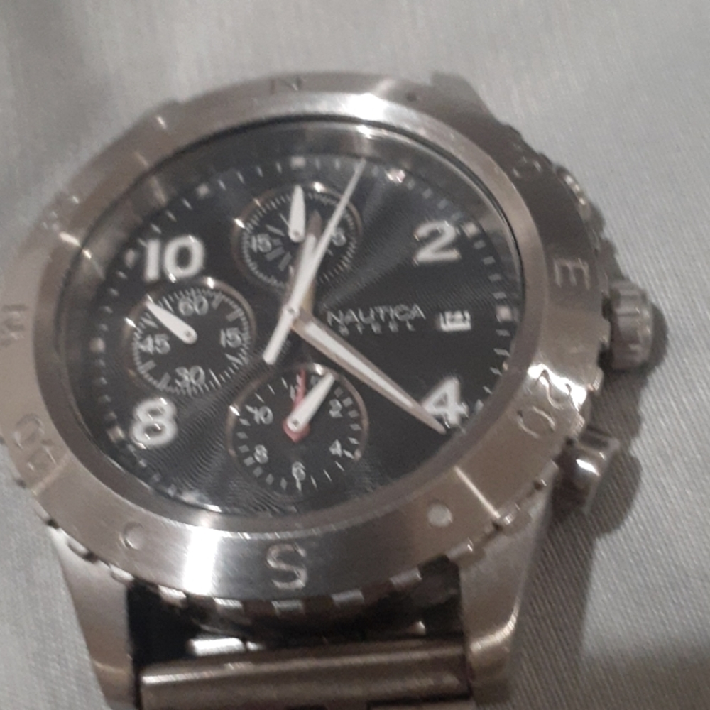 Nautical Watch, stainless steel.